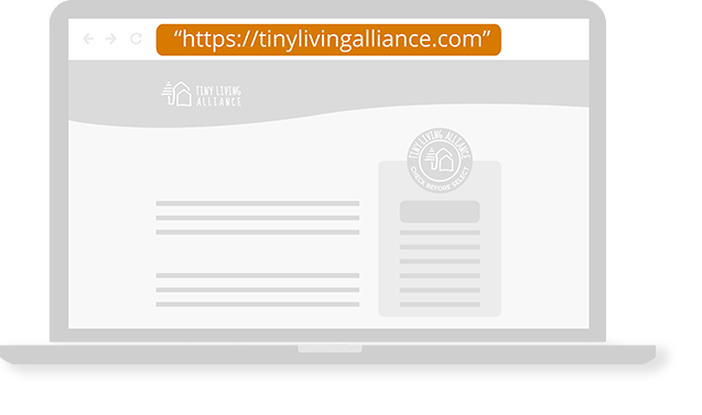 Check URL of Tiny Living Alliance